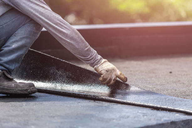 Professional Exterior Waterproofing technician working in Grant, MN